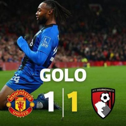 Man. United à frente, falha defensiva permite golo de Semenyo