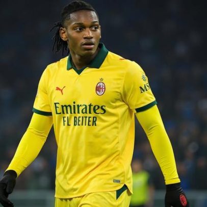 Rafael Leão em campo apresenta nova postura