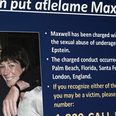 Ex de Epstein pede anulação da condenação por novas provas