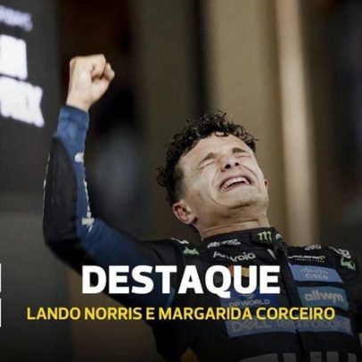 Magui Corceiro reage à vitória de Lando Norris
