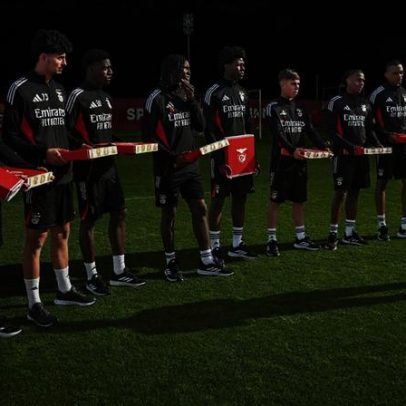 Benfica recebe campeões do Mundo no Seixal com Rui Costa e Mourinho