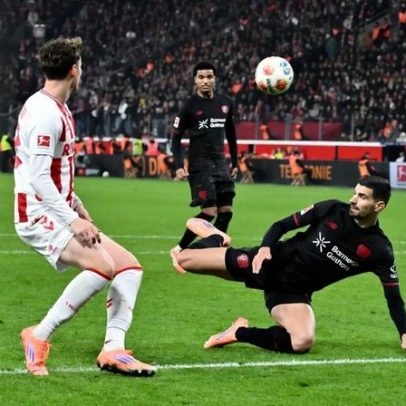 Leverkusen vence na Bundesliga com golo de escorpião (vídeo)