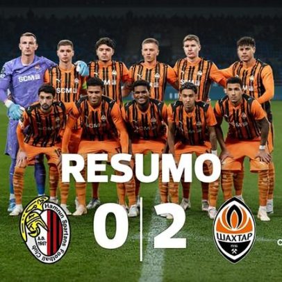 Shakhtar cumpre e vence em Malta