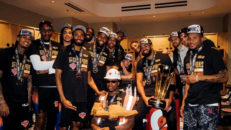 New York Knicks conquistam a NBA Cup - Foto: X/NYKnicks