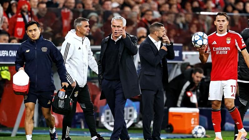 José Mourinho, treinador do Benfica - Foto Imago