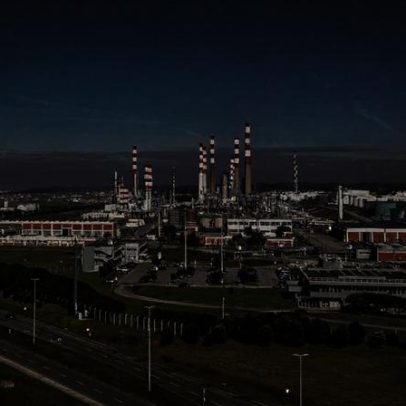 Explosão na antiga refinaria da Petrogal em Leça da Palmeira