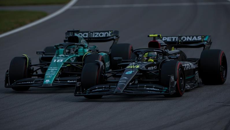 Lance Stroll ao volante do Aston Martin - Foto: IMAGO