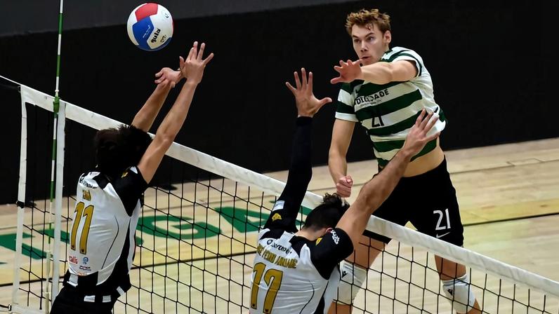 Sporting dominou o SC Espinho e segurou lidarança na 10.ª jornada da Liga UNA - Foto: Miguel Nunes