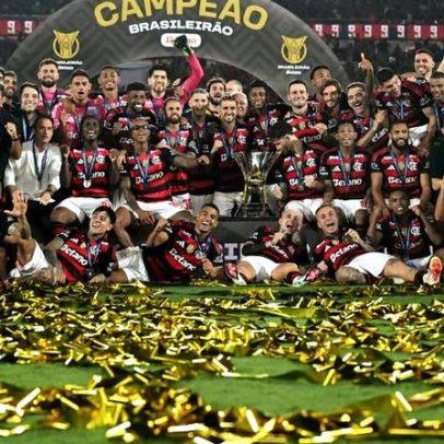 Flamengo vence Brasileirão quatro dias após título da Libertadores