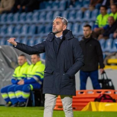 Sporting: Rui Borges viu imagens durante a decisão do VAR