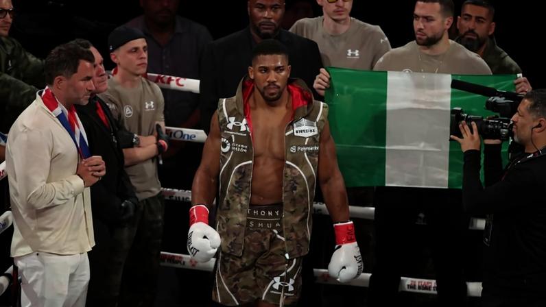 Anthony Joshua encontra-se fora de perigo