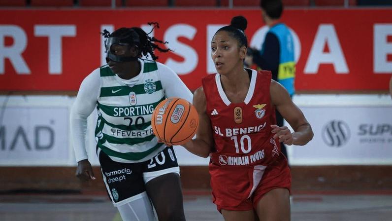 Águias (3.º) e leoas (4.º) mantiverem a posição na tabela classificativa Fotografia SL Benfica