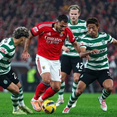 Benfica-Sporting: dérbi pouco convincente e liga fraca