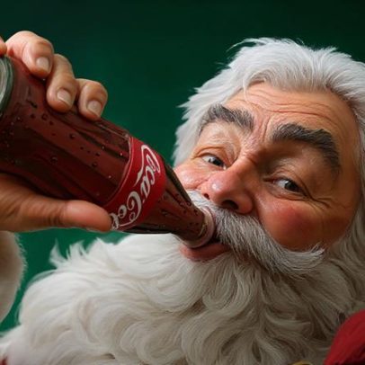Mão invisível da Coca-Cola no Pai Natal: ficção ou facto?
