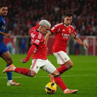 Prestianni foi Pai Natal para um jovem adepto do Benfica