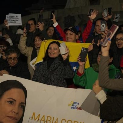 Corina Machado não comparece à cerimônia de entrega do Nobel
