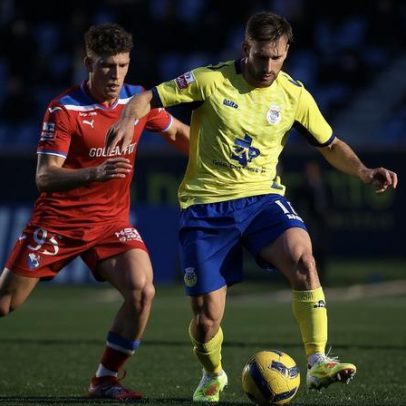Gil Vicente empata em Arouca e soma sexto jogo sem vencer na I Liga