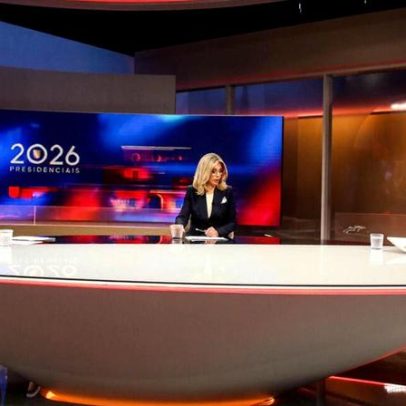 Infografia mostra notas do JN no debate entre Cotrim Figueiredo e André Ventura