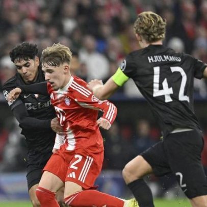 Bayern marca antes do intervalo pela primeira vez no encontro