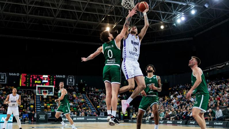 Sporting começou com uma derrota a segunda ronda da Taça Europa (foto FIBA)