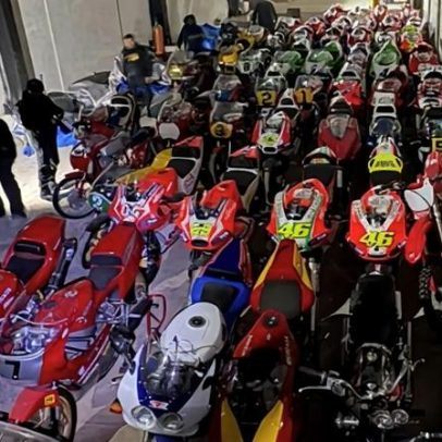 FBI apreende mais de 50 motos avaliadas em €34 milhões a atleta olímpico