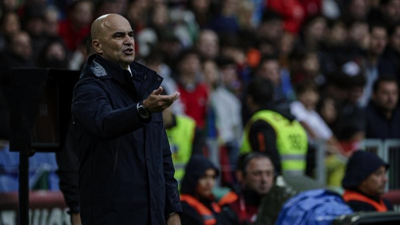 Roberto Martínez, selecionador de Portugal, no Estádio do Dragão