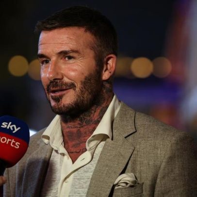 David Beckham comenta sobre o trabalho de Ruben Amorim