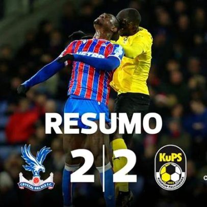 Crystal Palace surpreendido pelo KuPS e enfrenta play-off