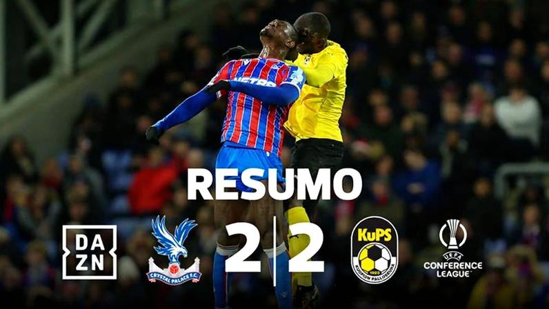 Crystal Palace é surpreendido pelo KuPS e vai ter de jogar o play-off