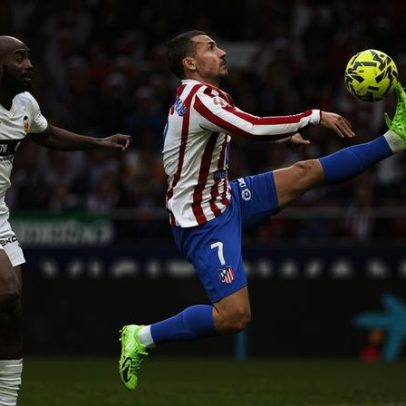 Griezmann dá três pontos ao Atlético Madrid diante do Valência