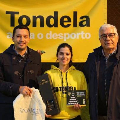Margarida Gomes e Gustavo Sales vencem XI Torneio de Natal em Tondela