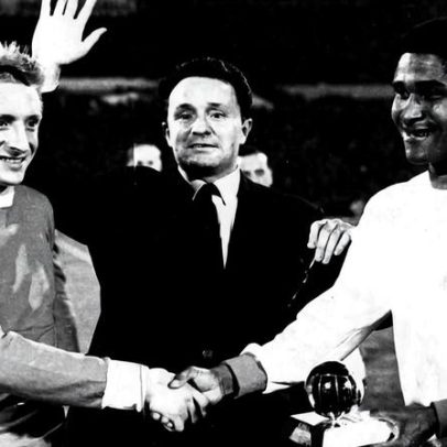 Benfica comemora 60 anos da Bola de Ouro de Eusébio