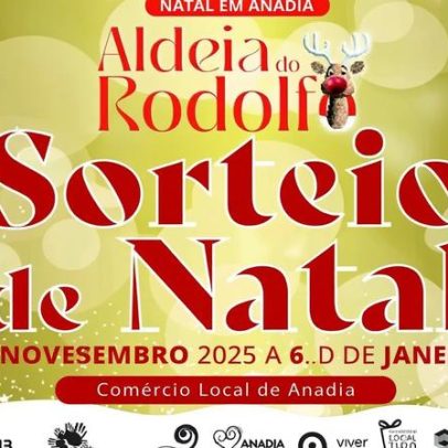 Anadia promove Sorteio de Natal do Comércio Local