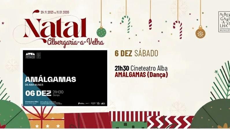 Espetáculo de dança Amálgamas estreia no Cineteatro Alba