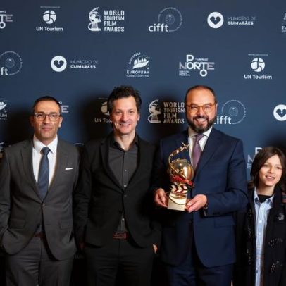 Fundão: Vermelho Cereja do Fundão no pódio dos prémios mundiais de cinema turístico