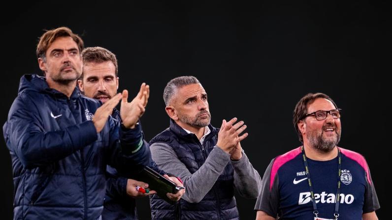 Rui Borges gostou da forma como o Sporting entrou na partida (Foto IMAGO)