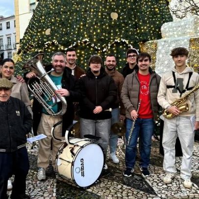 Música natalícia anima Elvas com ContraTempo Street Band e Ensemble Milhões