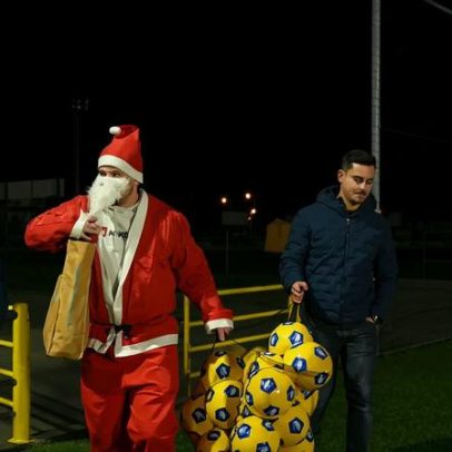 Clube Desportivo de Alcains recebeu Pai Natal no Trigueiros de Aragão