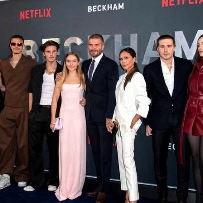Família Beckham em alvoroço