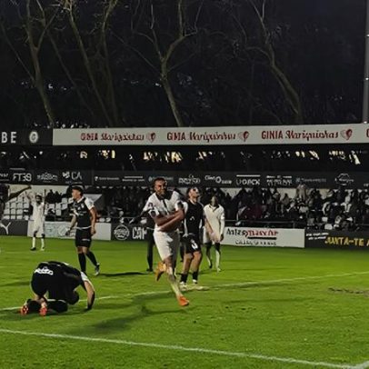 Atlético vence nas Caldas e ajuda o Belenenses a manter a liderança