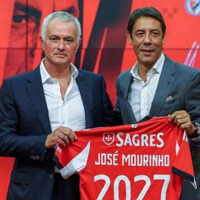 Rui Costa oferece prenda a Mourinho e elogia recém-chegado ao futebol