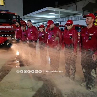 Bombeiros de Vila das Aves promovem Ceia de Natal com prendas e novos bombeiros