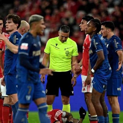 Arbitragem: João Pinheiro e André Narciso cortados