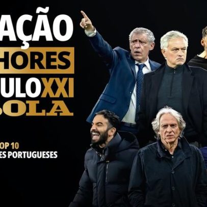 Vote nos 10 melhores treinadores portugueses