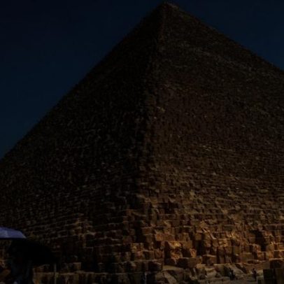 Restos de templo solar são encontrados no Egito