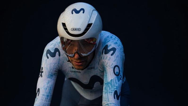 Nelson Oliveira, corredor da Movistar