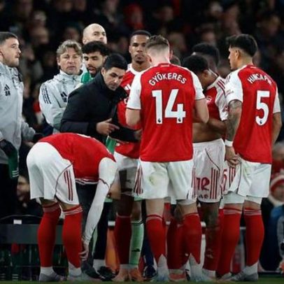 Arsenal abre a segunda parte, mas Gyokeres continua sem marcar