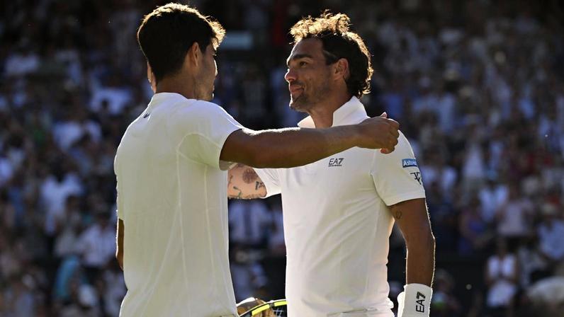 Fabio Fognini despediu-se dos courts em Wimbledon. IMAGO