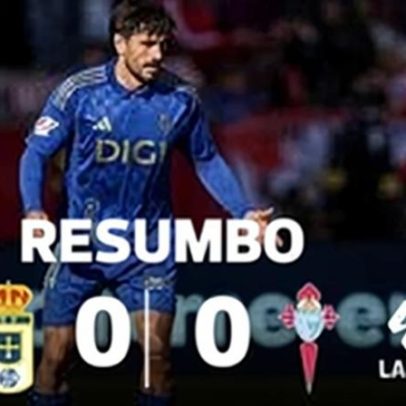 Real Oviedo e Celta de Vigo empatam sem David Carmo