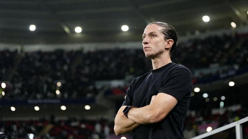 Filipe Luís, treinador do Flamengo